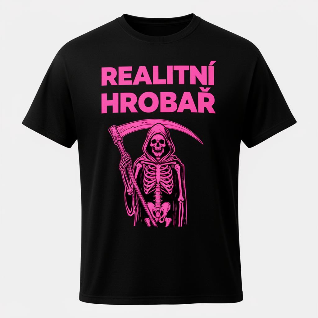 Tričko Realitní hrobař
