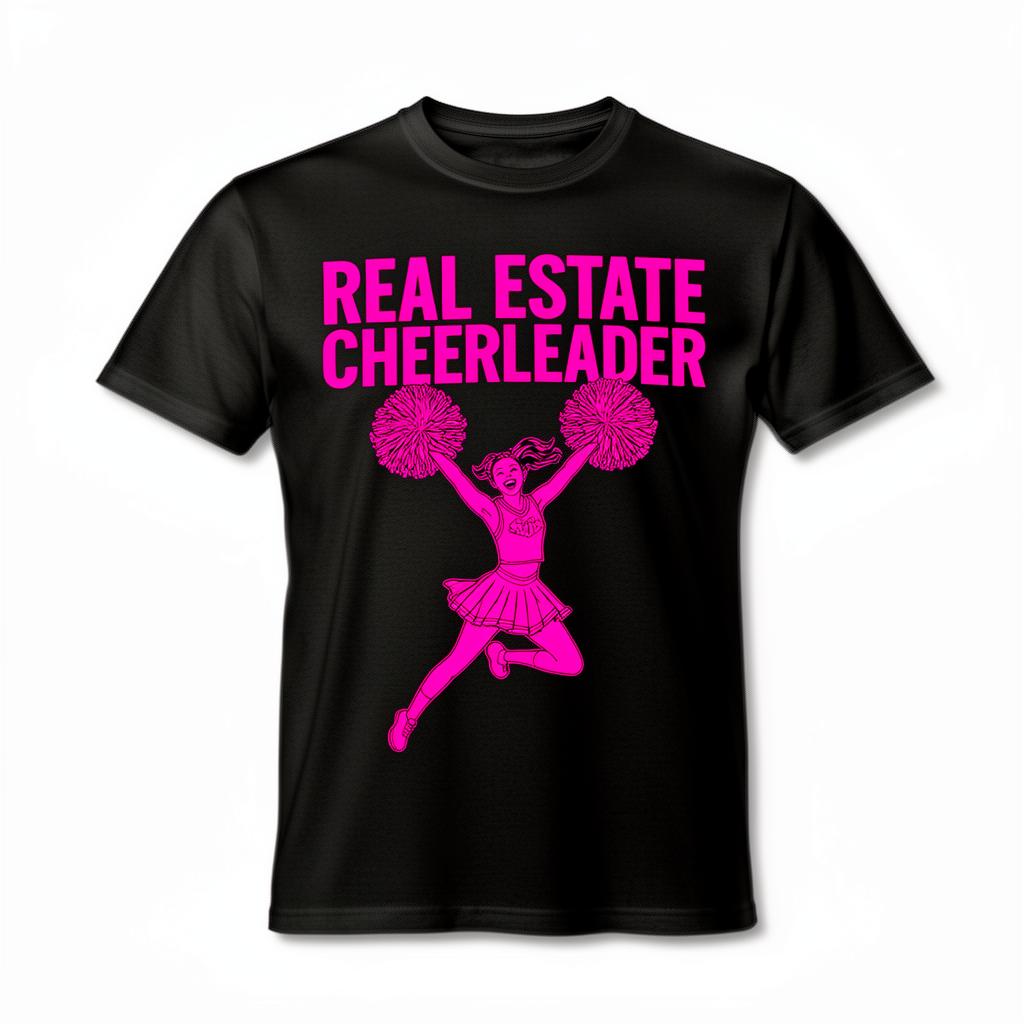 Tričko Real Estate Cheerleader